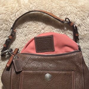 Coach Brown leather small bag